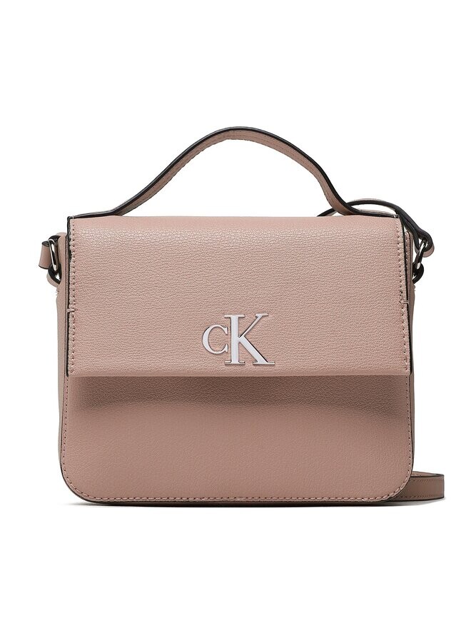 

Наплечная сумка Minimal Monogram Boxy Flap Cb19 Calvin Klein, розовый