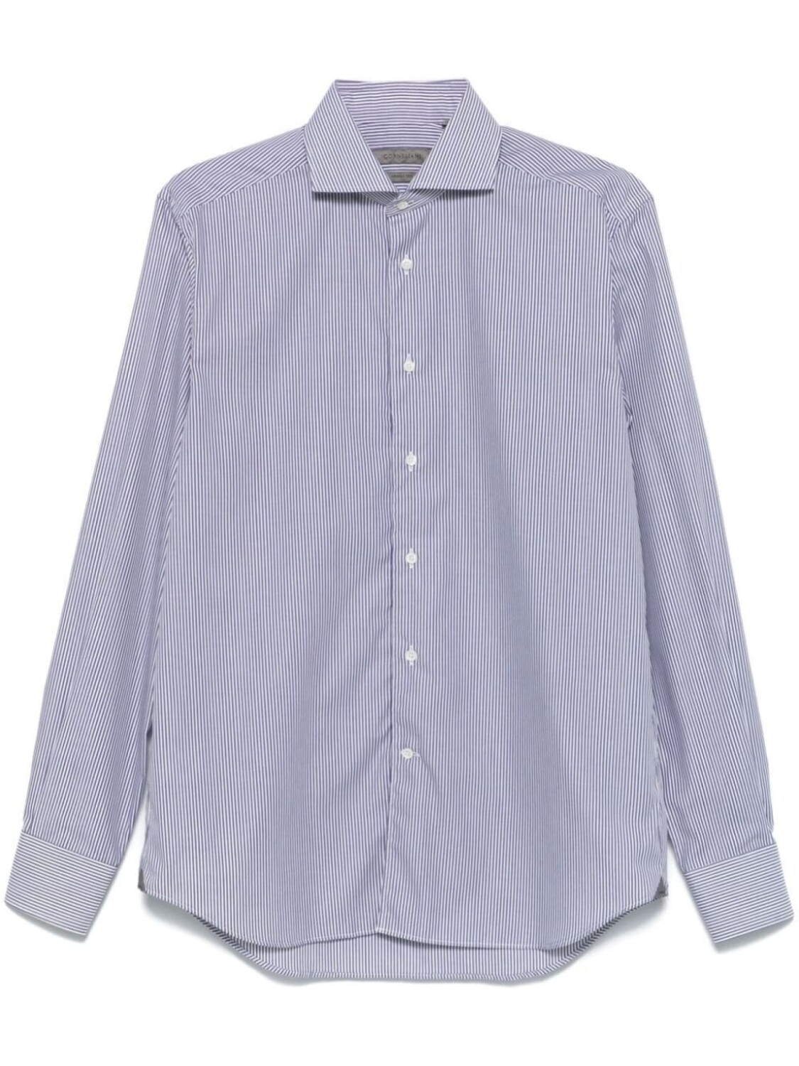 

Corneliani рубашка в полоску, синий