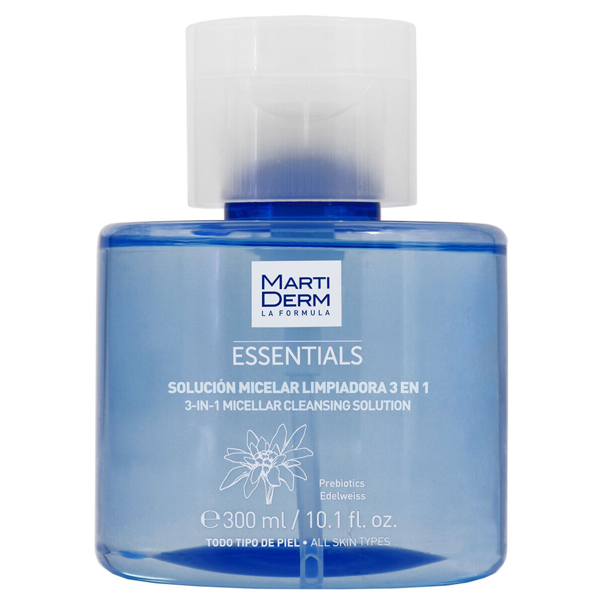 

Очищающая мицеллярная жидкость Martiderm Essentials Essentials 3-In-1, 300 мл