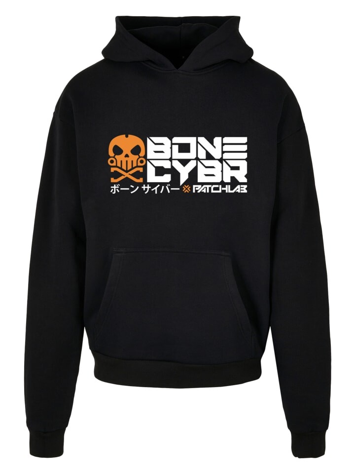 

Пуловер F4NT4STIC Hoodie MUSTERBRAND BONE CYBER Orange Techronin, черный
