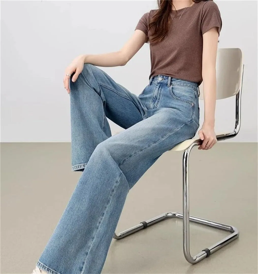 Джинсы клеш, деним, Blue Jeans — фото 2