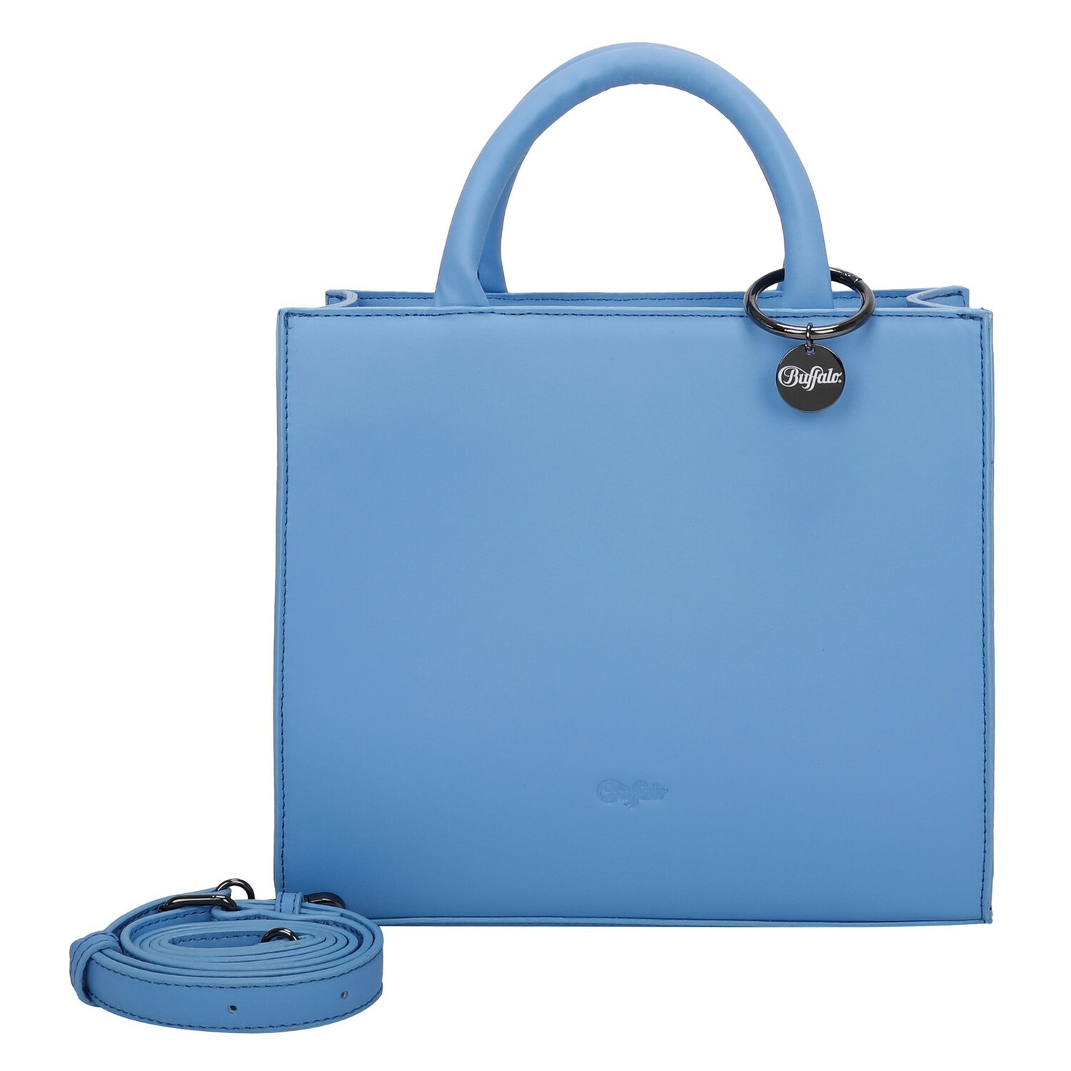 

Сумка Buffalo Big Boxy Handtasche 26 cm, цвет dreamy blue