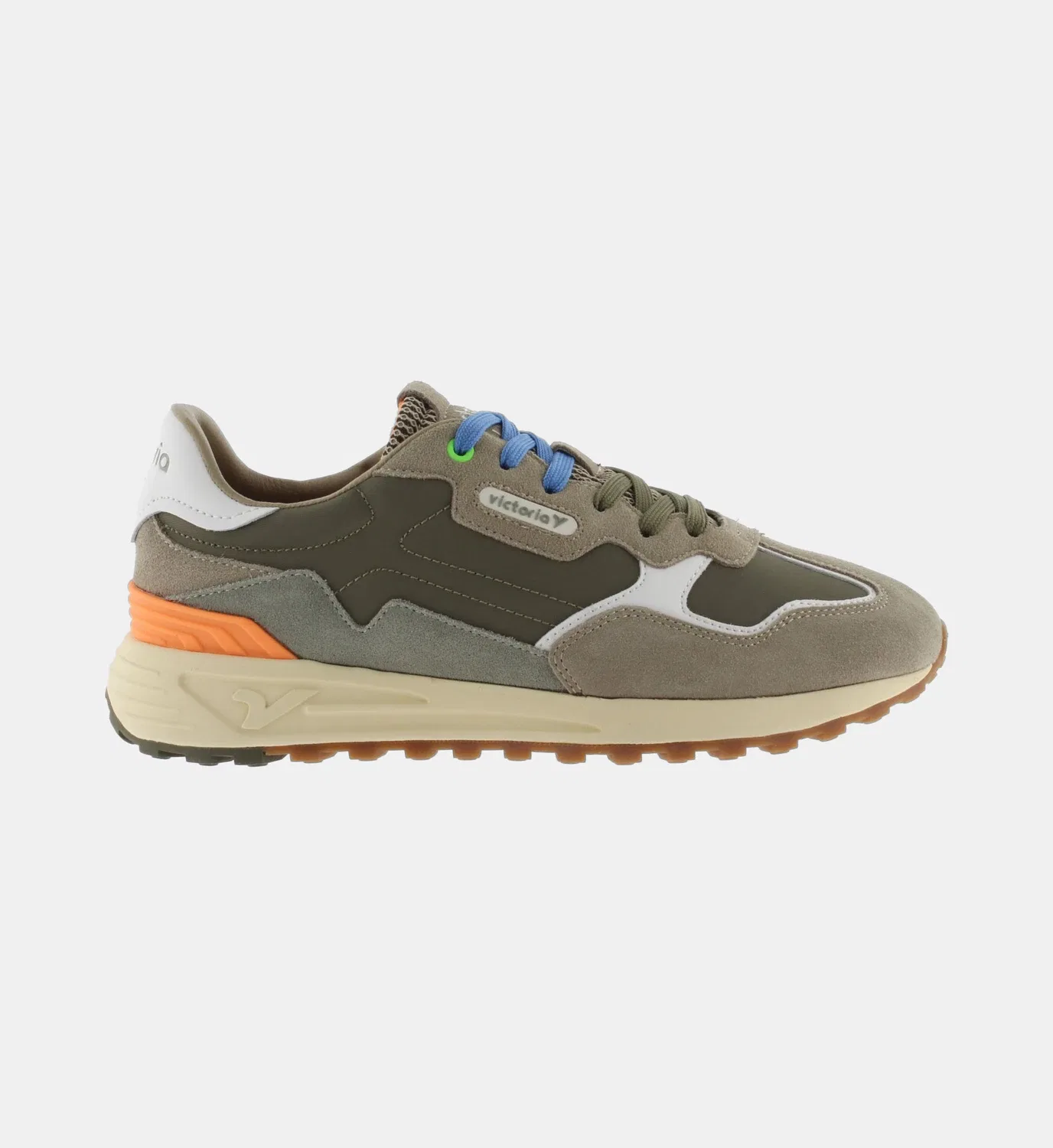 Низкие кроссовки Runner Victoria, хаки