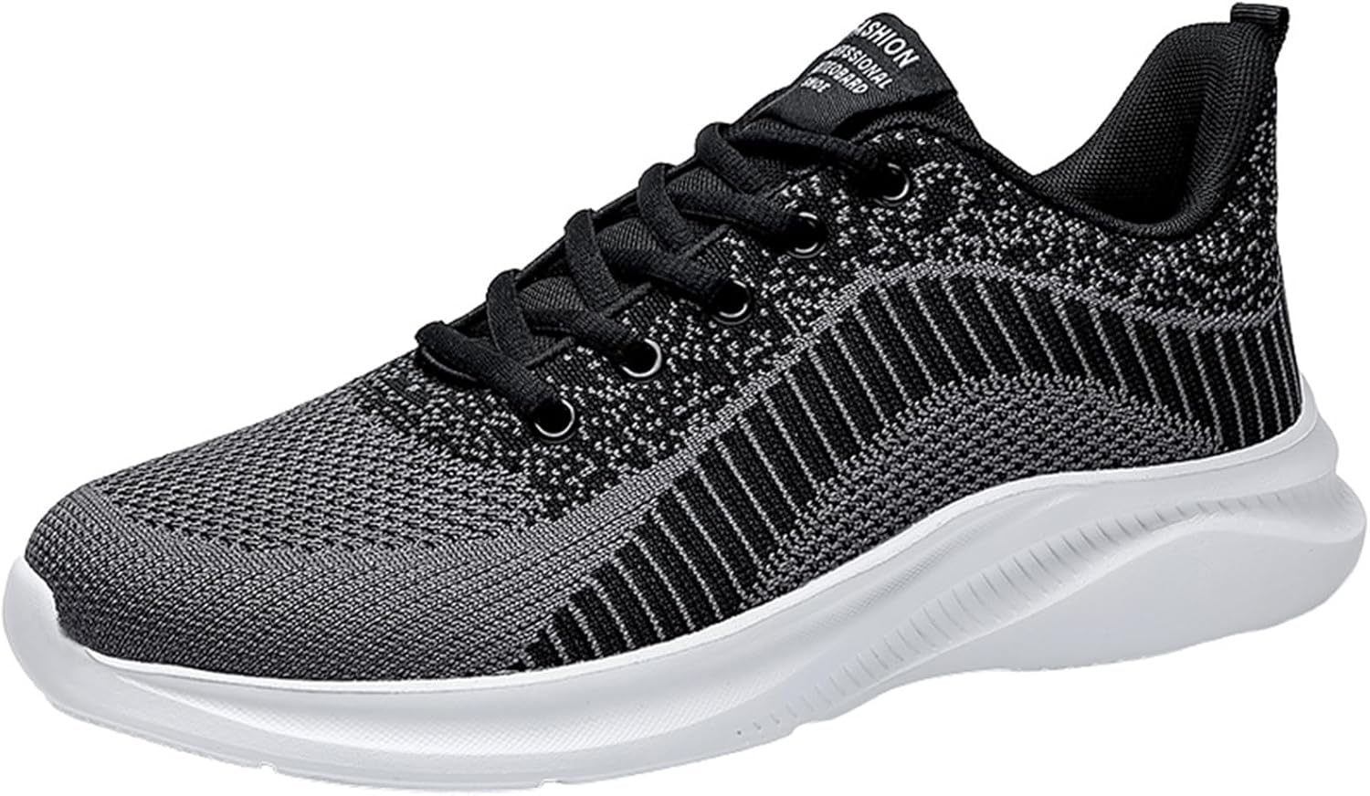 

Легкие мужские кроссовки JiuQing с сеткой, дышащие, для прогулок и спорта, черный