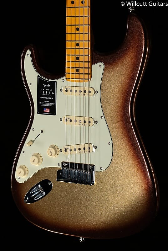 

Электрогитара Fender American Ultra Stratocaster Mocha Burst Maple Fingerboard Left-Handed - US210018224-8.10 lbs