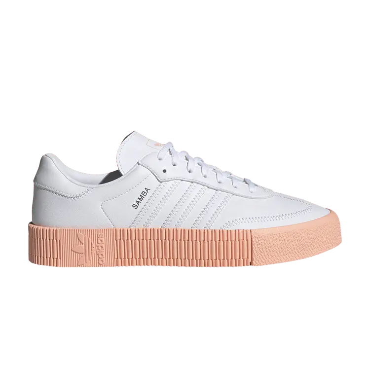 

Кроссовки adidas Wmns Sambarose White Glow Pink, белый