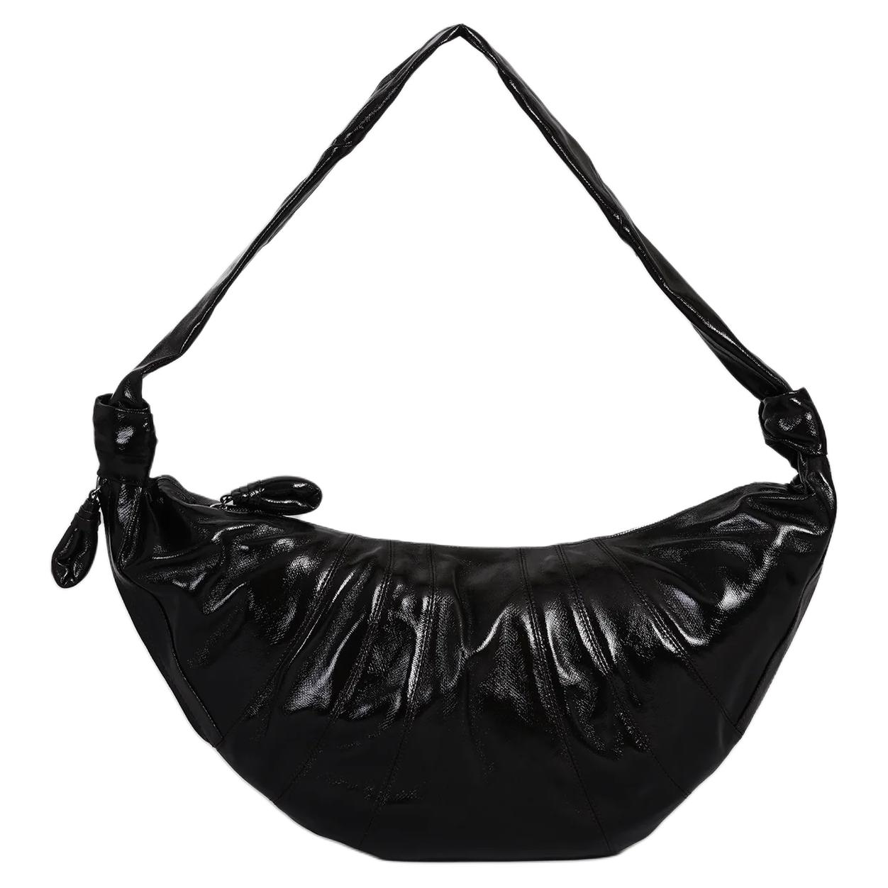 

Lemaire Сумка-круассан из кожи серии Croissant, наплечная сумка Tubas, женская, коричневая