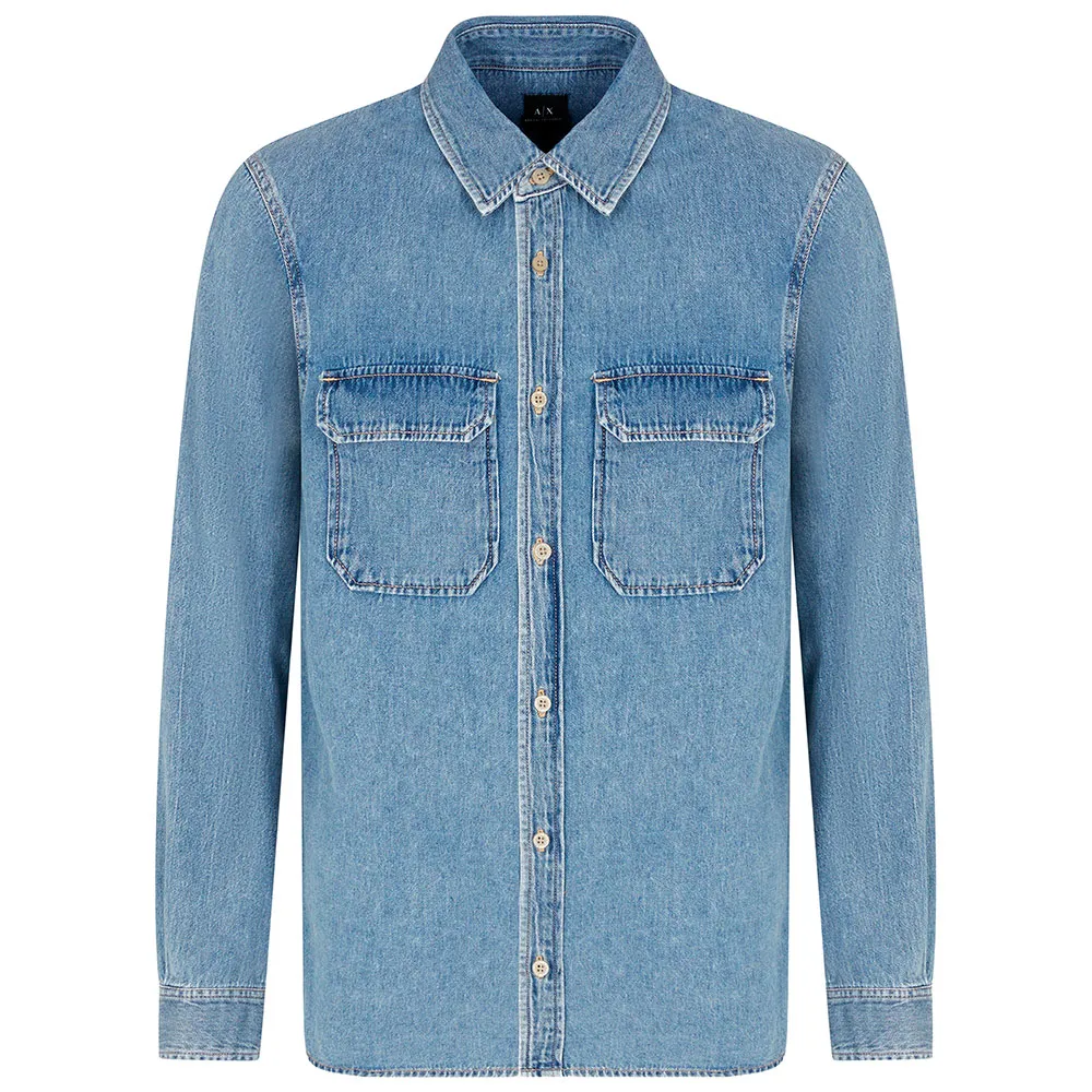 

Рубашка Armani Exchange XM001238_AF15123, синий