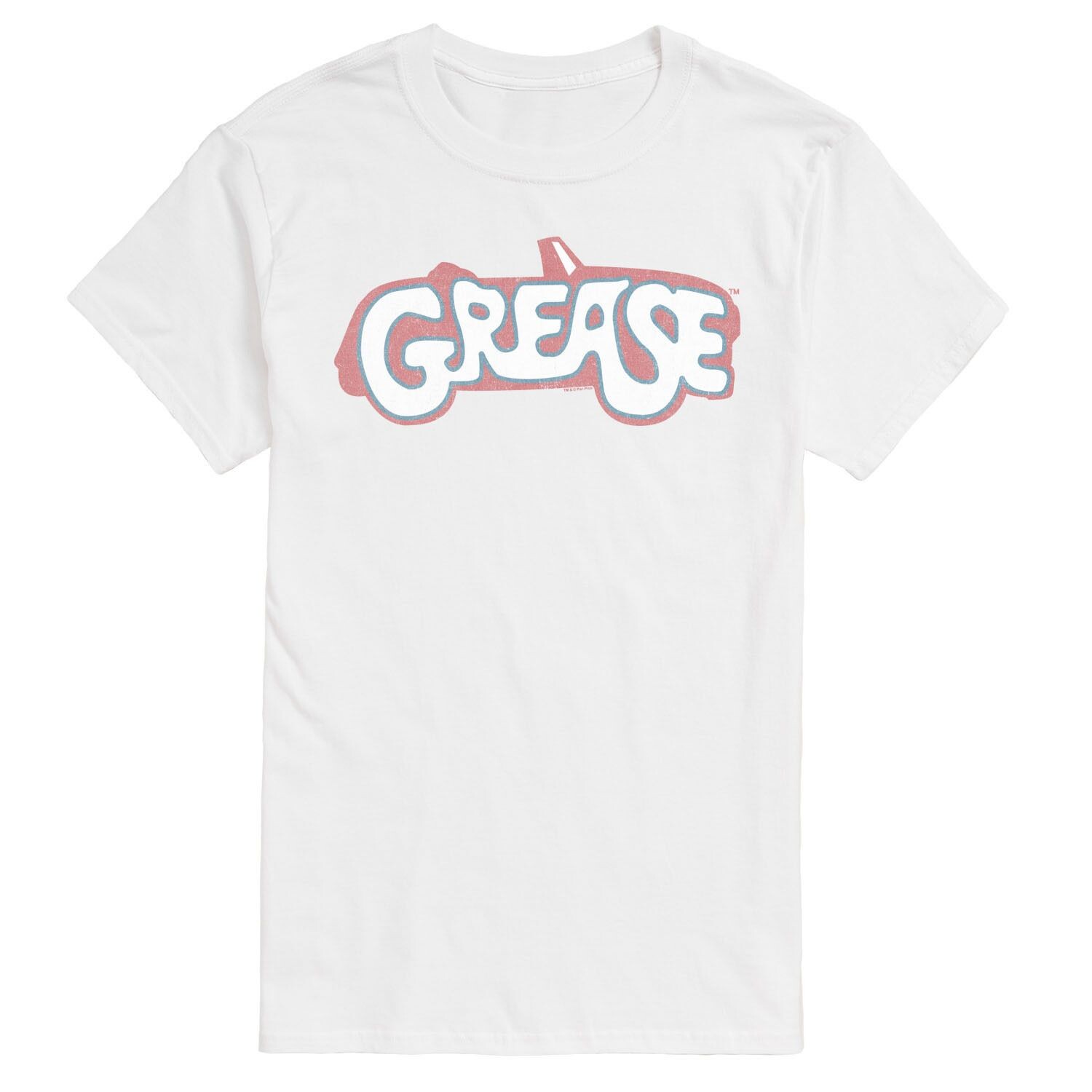 

Футболка с логотипом Big & Tall Grease License, белый