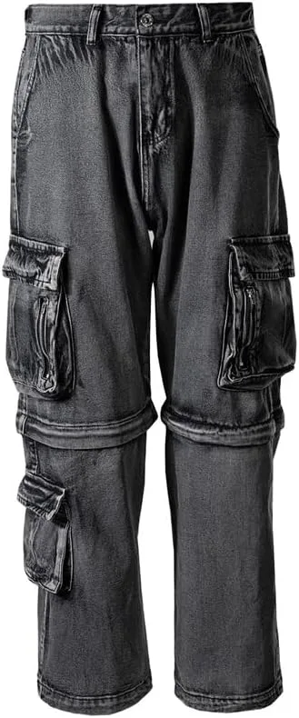 

JSEIAJB Прямые брюки с функциональными карманами NSUQOA