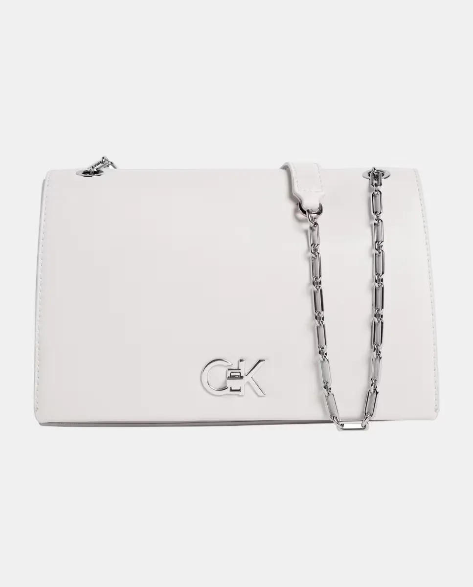 

Сумка через плечо re-lock Calvin Klein, белый