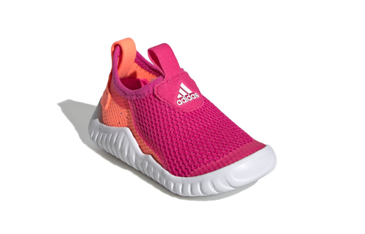Кроссовки adidas Rapida Toddler Shoes TD Low-top Pink/Orange/White — фото 3