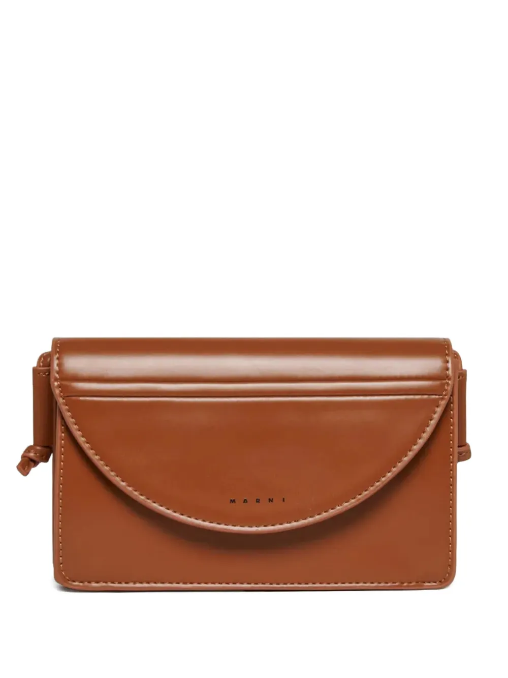 

Сумка на плечо с логотипом Marni Kids, коричневый
