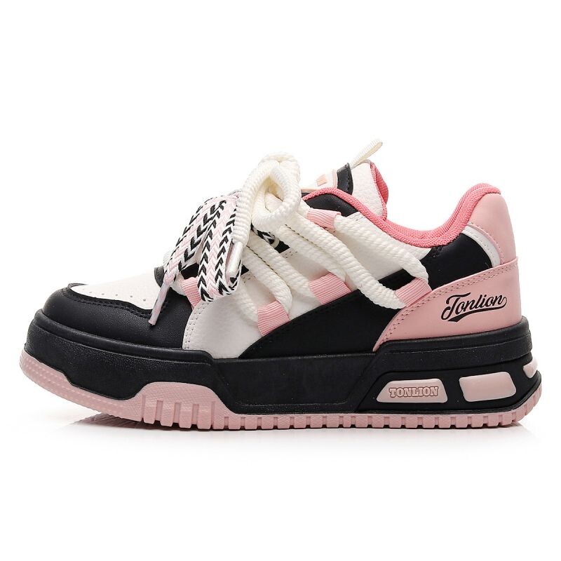 

Кроссовки Tonlion Skateboarding Shoes Unisex Low-top, белый/черный