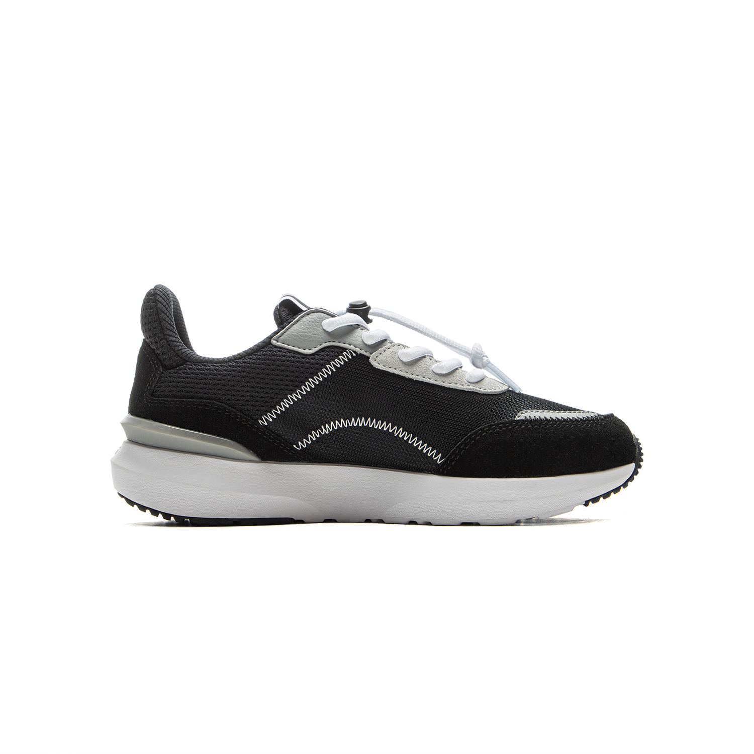 LINING YOUNG Sports Life Collection Cushioning Rebound Kids Lifestyle Shoes Black Kids' — фото 3