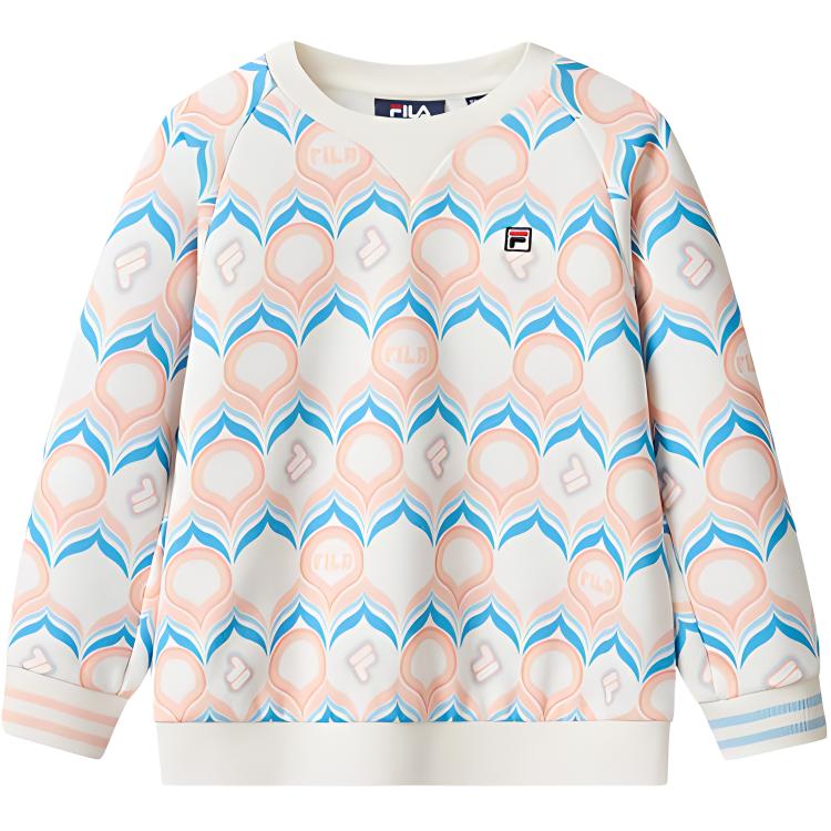 

Толстовка с принтом по всей поверхности для детей 3-7 лет FILA KIDS, All Over Print