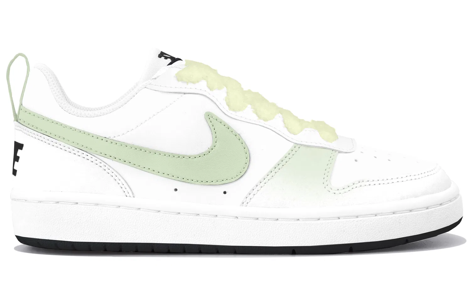 Кроссовки для скейтбординга Nike Court Borough Low детские зеленые — фото 3