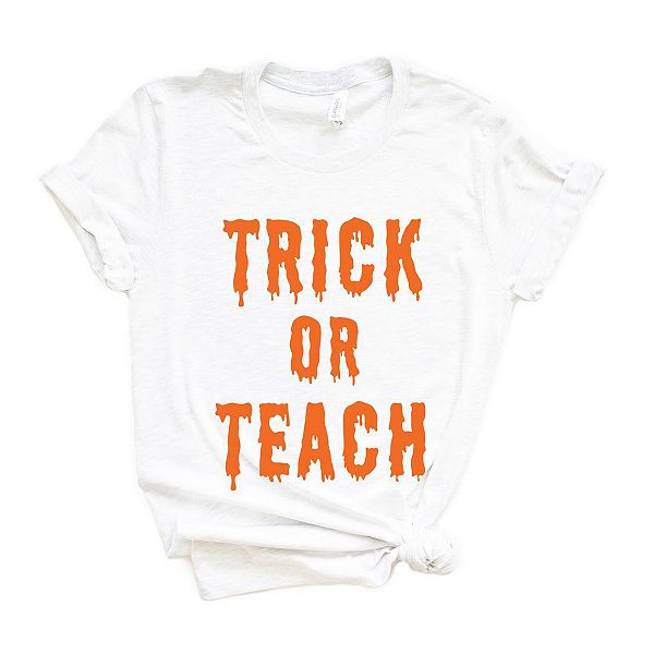 

Футболка Trick or teach с коротким рукавом Simply Sage Market, White, Белый, Футболка Trick or teach с коротким рукавом Simply Sage Market, White