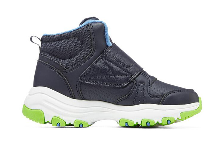 Кроссовки Skechers Kids Lifestyle Shoes GS High-top Navy — фото 2