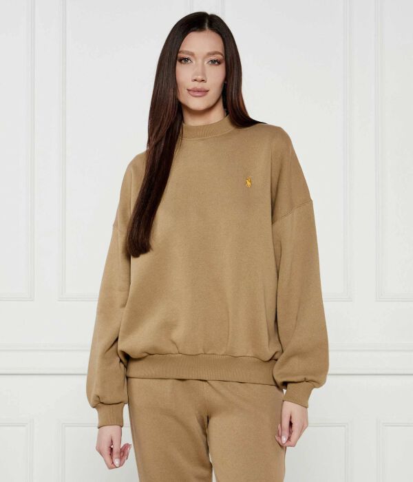 

Свитер Oversize fit Polo Ralph Lauren, желтый