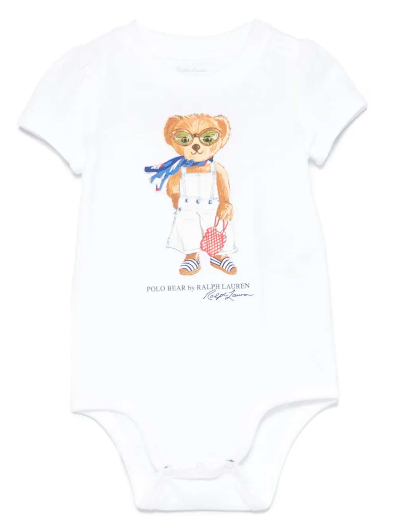

POLO RALPH LAUREN KIDS Боди Polo Bear, белый