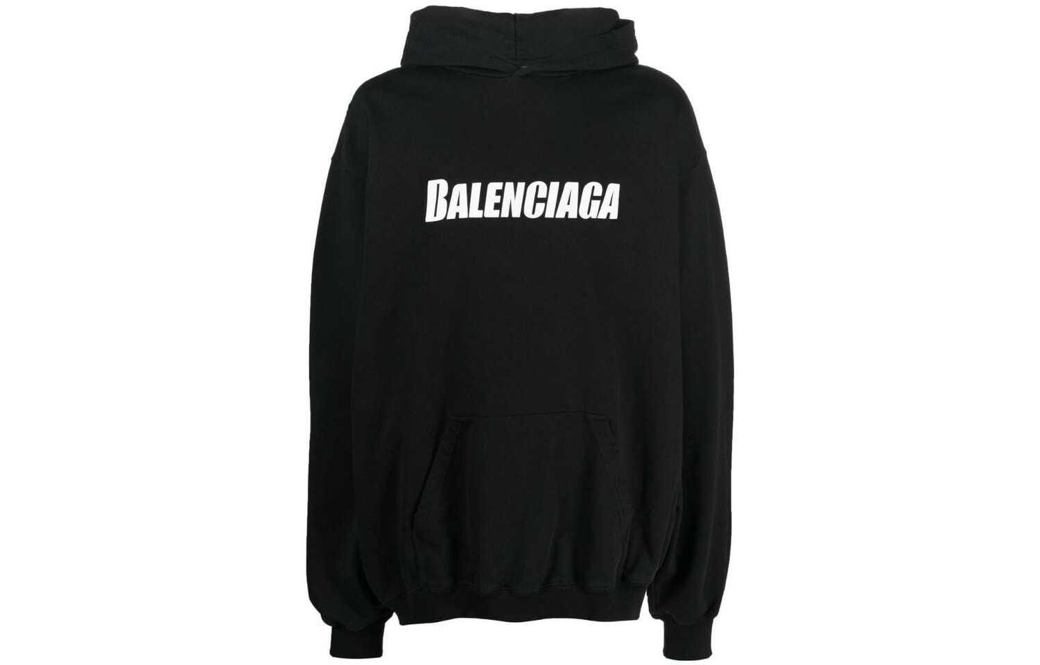 

Толстовка унисекс черная Balenciaga, черный