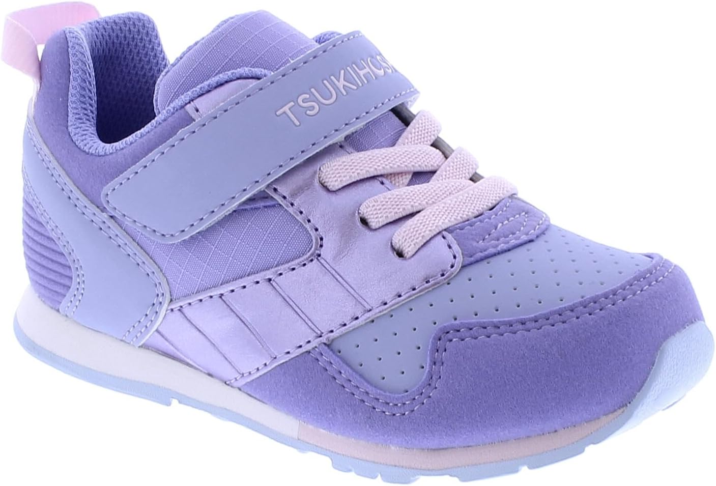 Кроссовки TSUKIHOSHI Boys Racer (Toddler/Little Kid), розовый/сиреневый — фото 2
