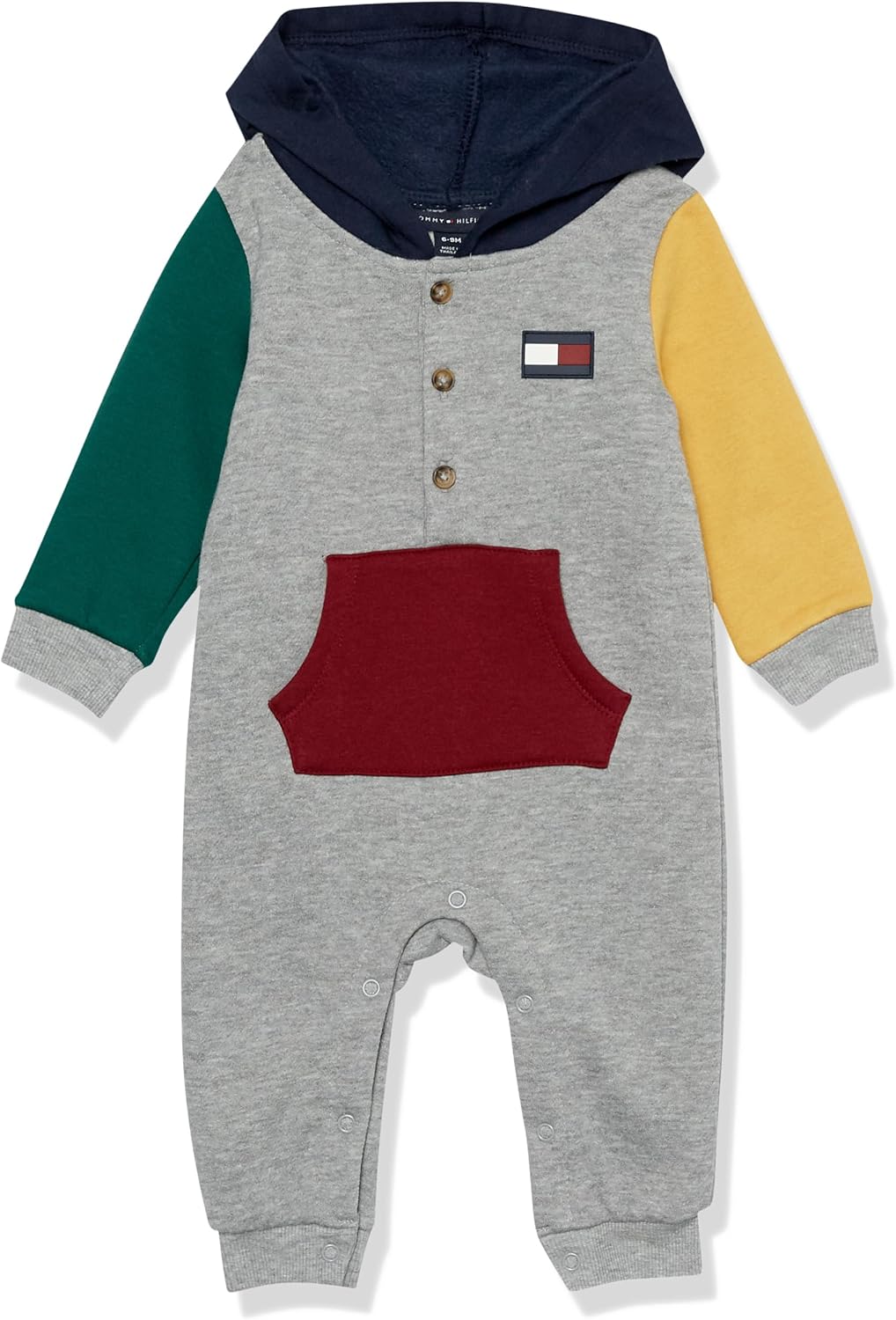 

Комбинезон с капюшоном для мальчиков Tommy Hilfiger, Heather / Navy / Cabernet / Honey Gold / Forest