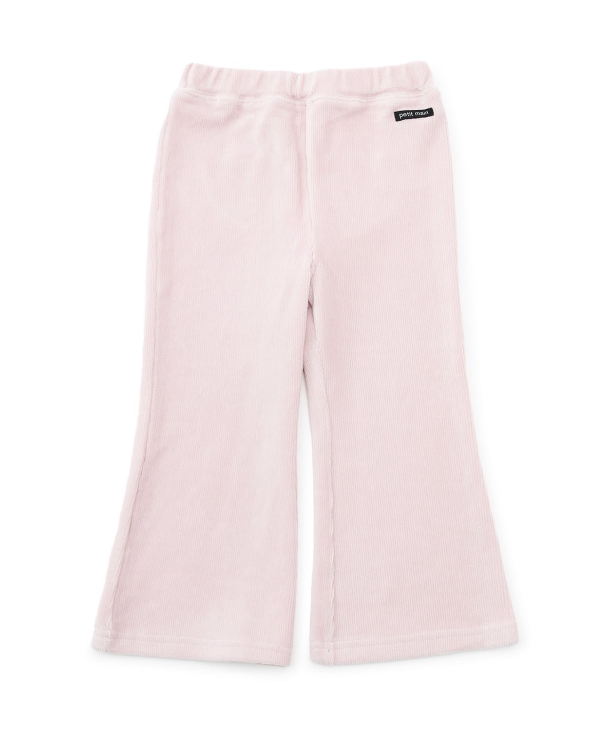 Расклешенные брюки с вырезами Petit main, Light Pink