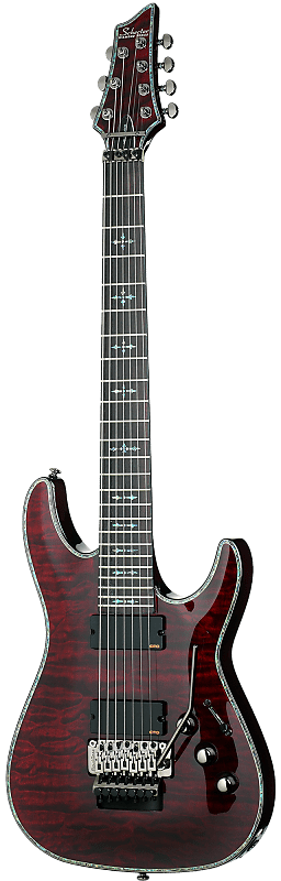 

Электрогитара Schecter Hellraiser C-7 FR Black Cherry