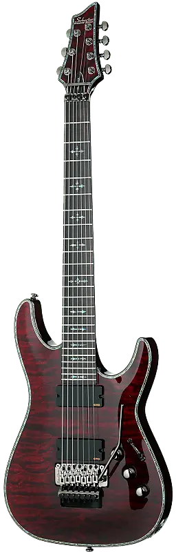 

Электрогитара Schecter Hellraiser C-7 FR Black Cherry