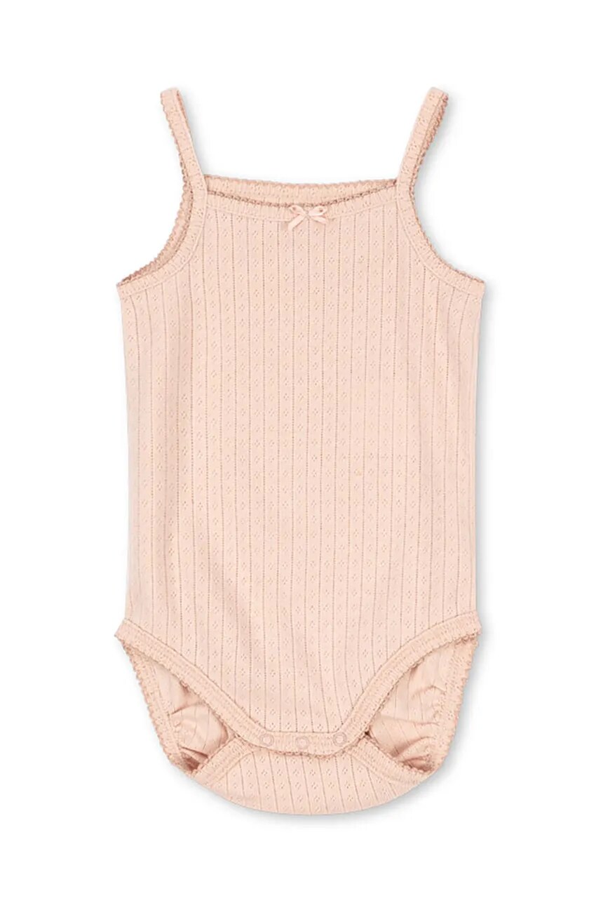 

Детское боди MINNIE STRAP BODY GOTS Konges Sløjd, розовый
