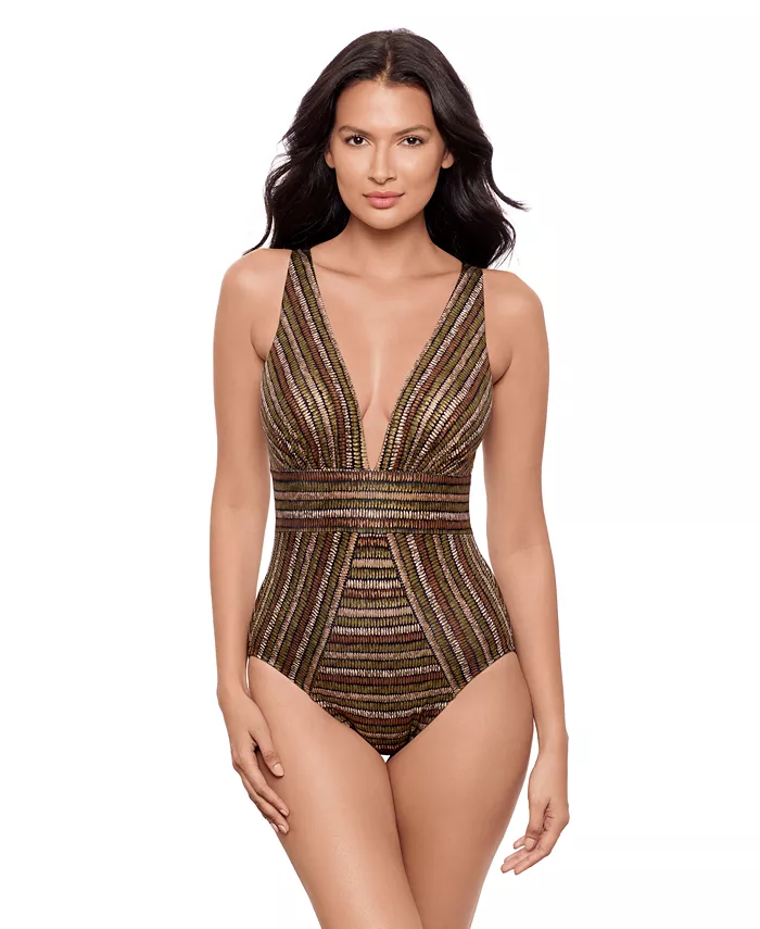 

Женский слитный купальник Sparkle Sands Odyssey Tummy Control Miraclesuit, мультиколор