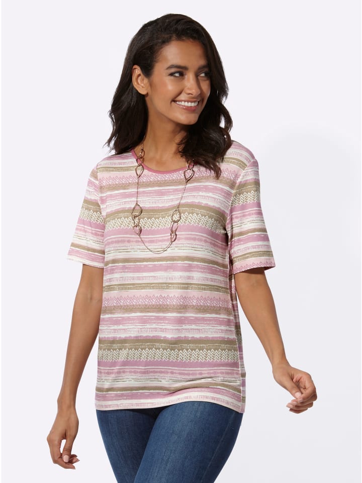 

Рубашка с круглым вырезом с принтом античной розы и песка WITT WEIDEN