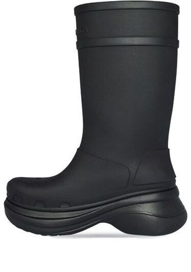 

Кроссовки crocs x boots 'black' Balenciaga, черный