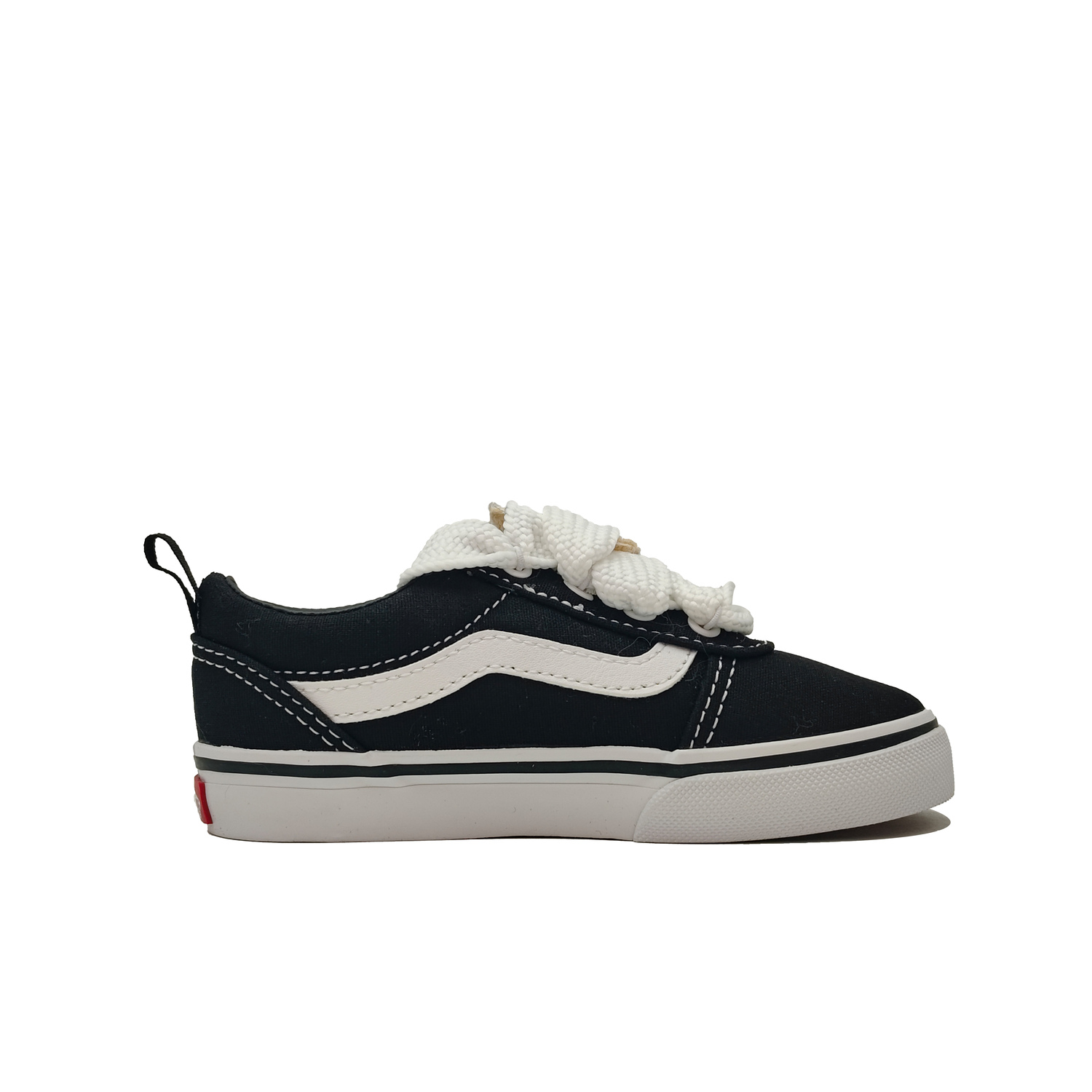 Vans Слипоны Ward дышащие легкие амортизирующие низкие детские туфли black для малышей — фото 3
