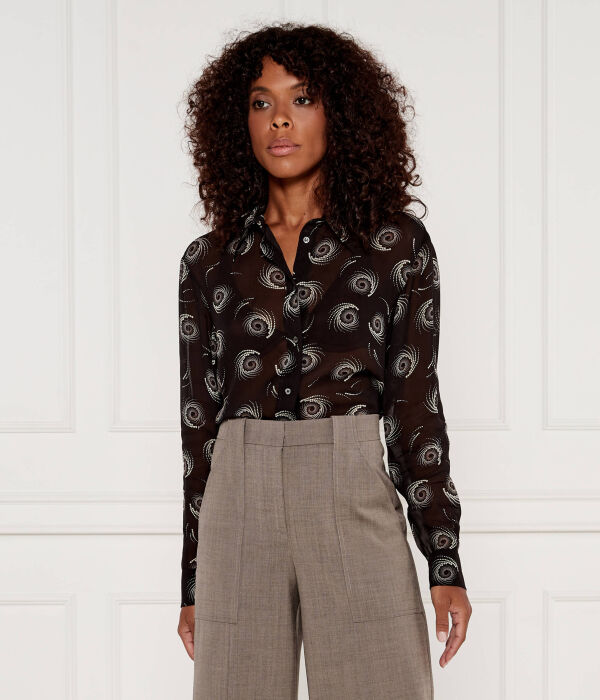 

Рубашка Regular fit Pinko, черный