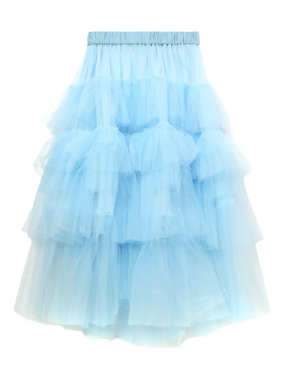 

Юбка из тюля с оборками Simone Rocha, синий