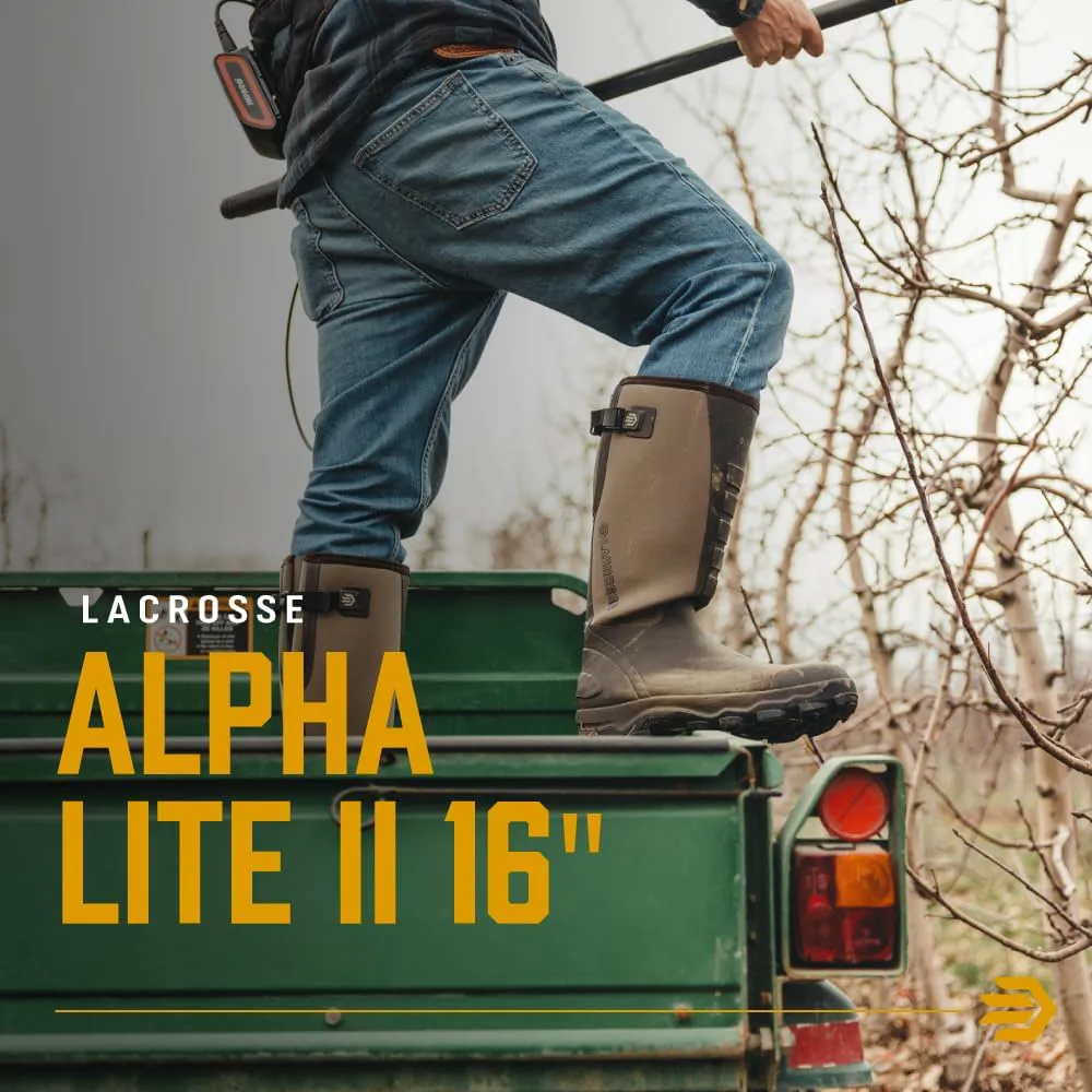 Мужские водонепроницаемые утепленные ботинки LaCrosse Alpha Lite II CW - прочная, легкая и комфортная обувь для активного отдыха — фото 2