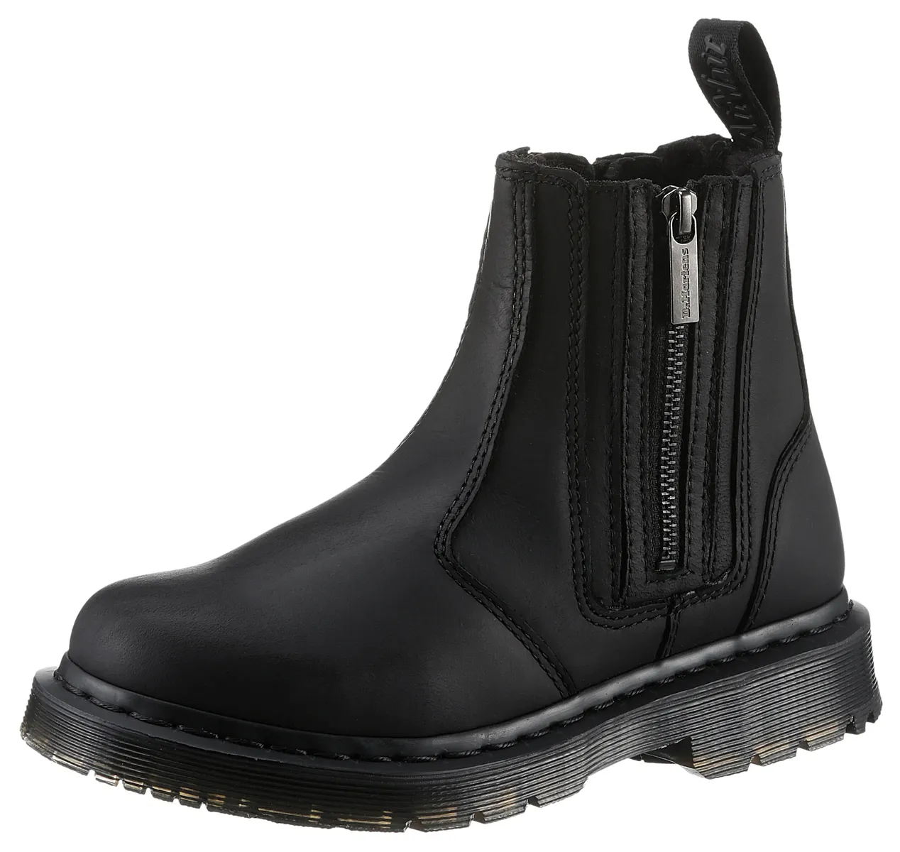 

Ботинки-слипоны DR. MARTENS "Alyson" с модной застежкой-молнией, черный