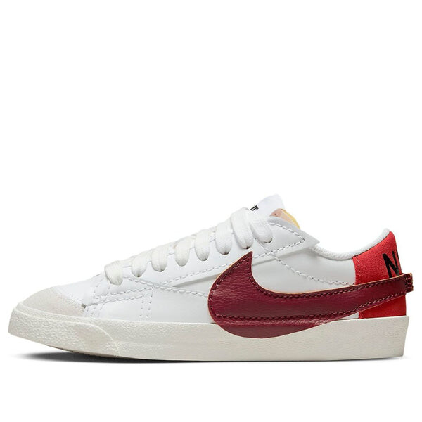 Кроссовки blazer low '77 jumbo 'white dark beetroot' Nike, белый