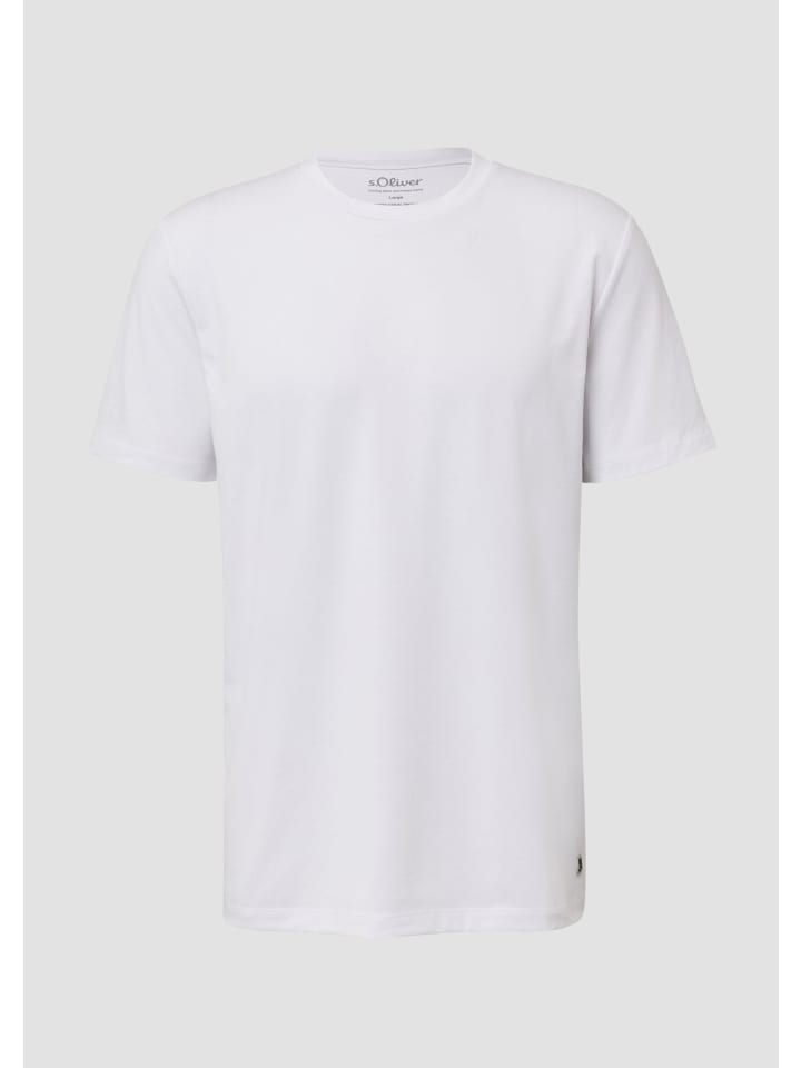 

Футболка в цвете 0100_white s.Oliver, Белый, Футболка в цвете 0100_white s.Oliver