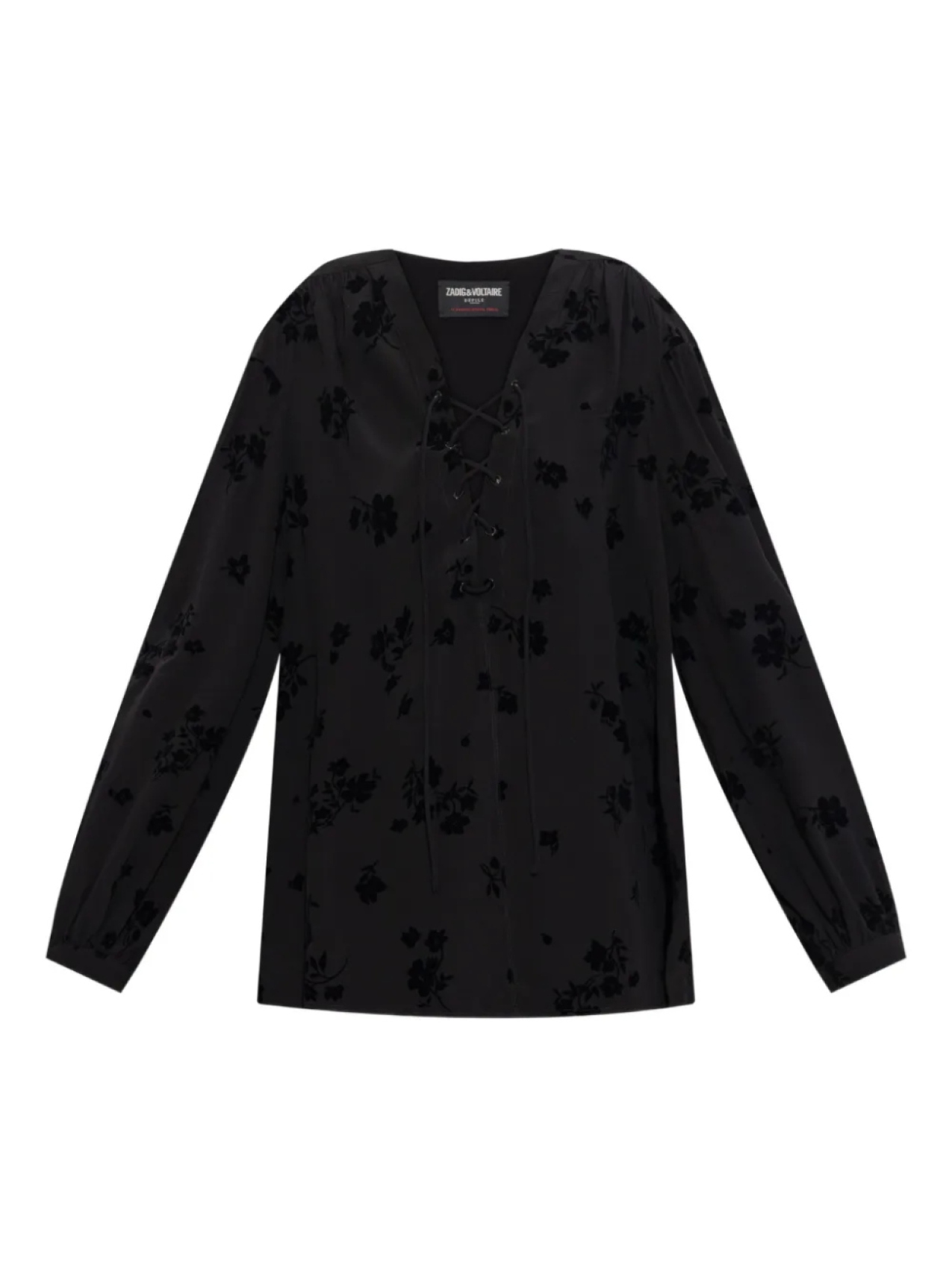 

Блузка со шнуровкой Zadig&Voltaire, черный