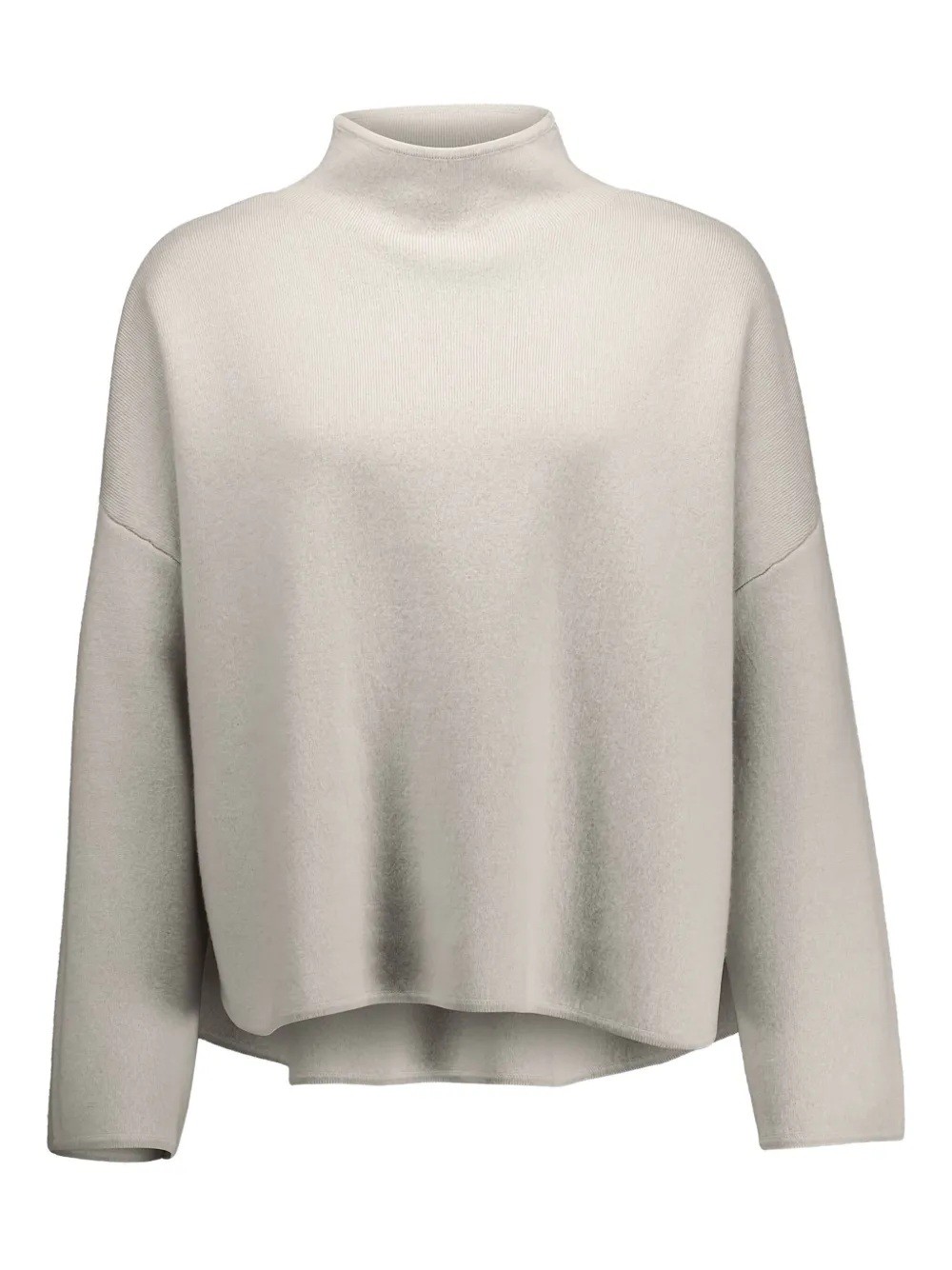 

Кашемировый свитер с высоким воротником ALLUDE, серый