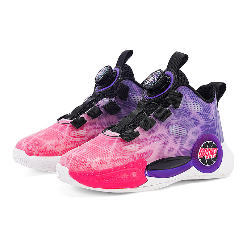 

Амортизирующие, дышащие, легкие, увеличивающие рост низкие детские кроссовки Kids' TONYBEAR, фиолетовый