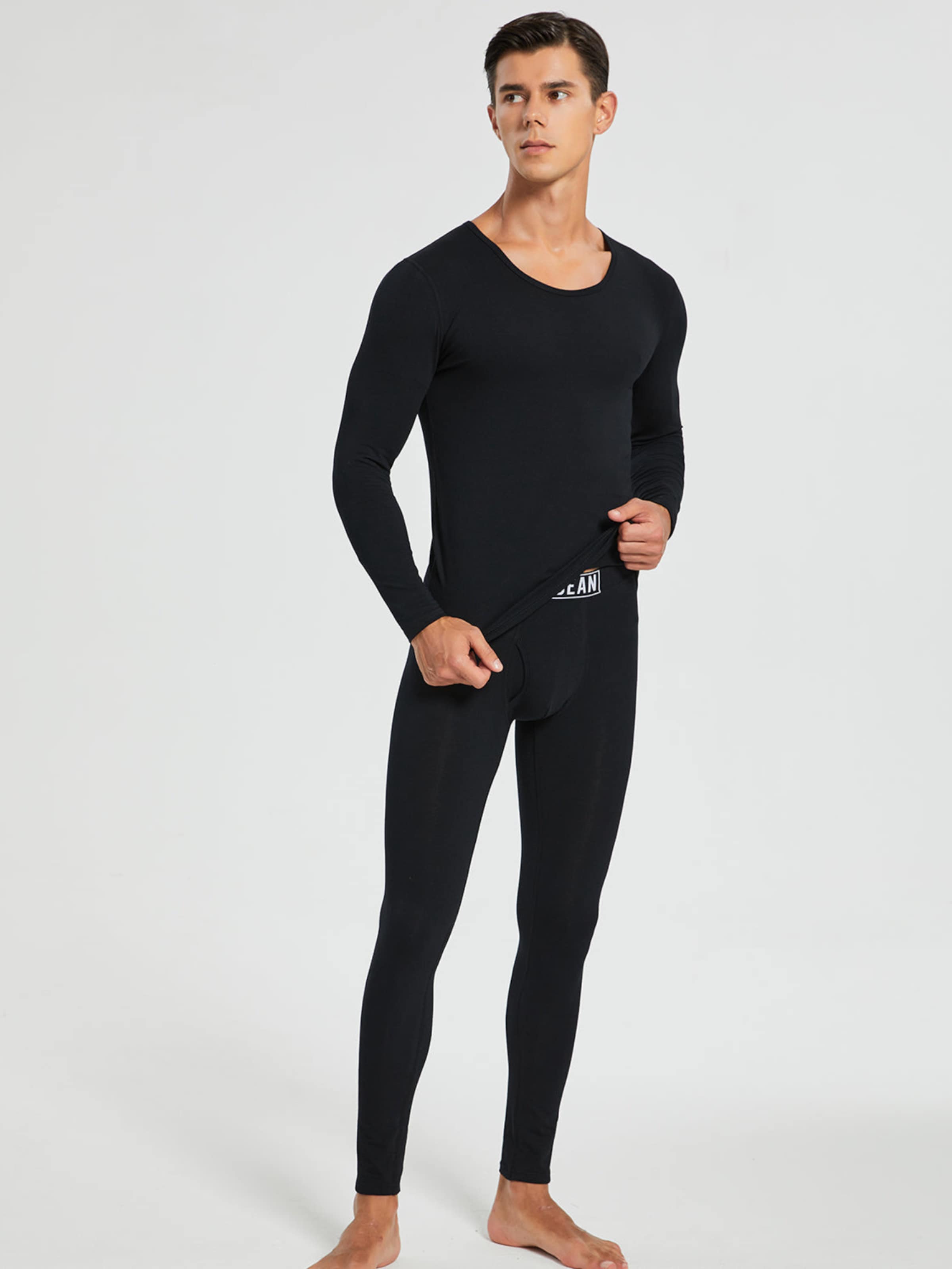 

SEOBEAN Термобелье Long Johns в черном цвете