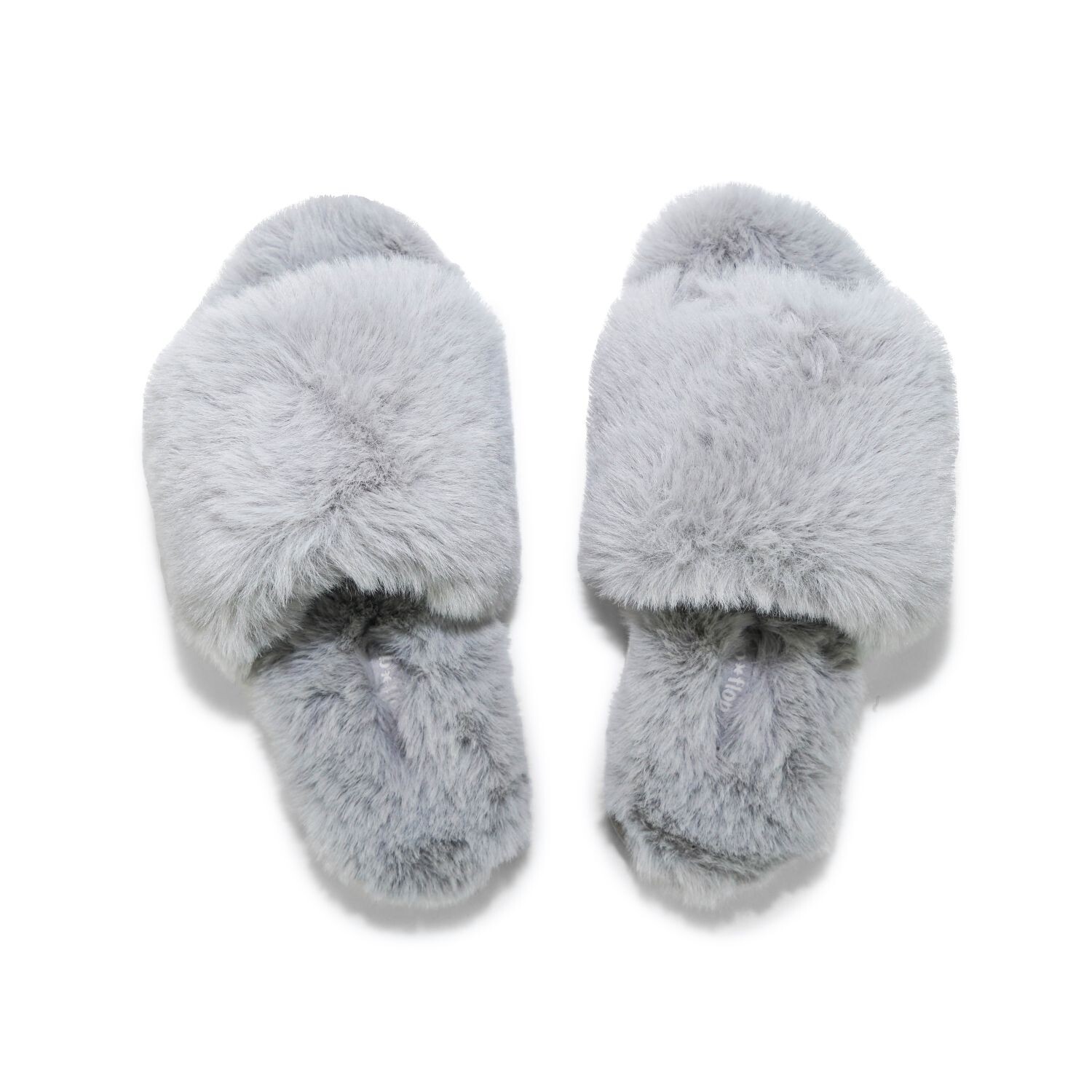 Тапочки Flip Flop Hausschuh slide*fur 2, серый