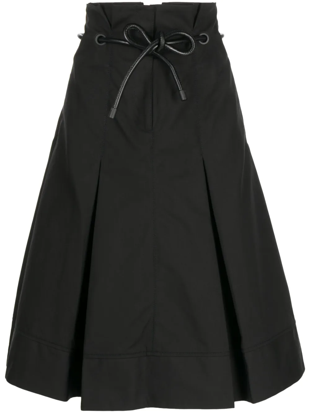 

Юбка миди Origami с завышенной талией 3.1 Phillip Lim, черный