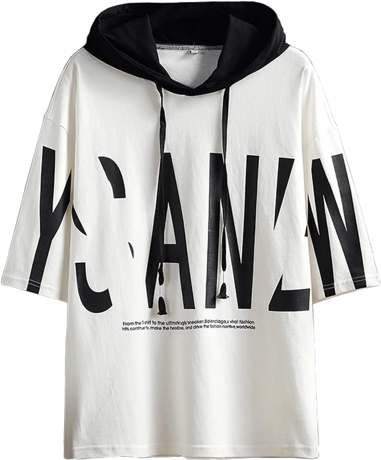 

Мужская толстовка с капюшоном и принтом, летняя Covisoty