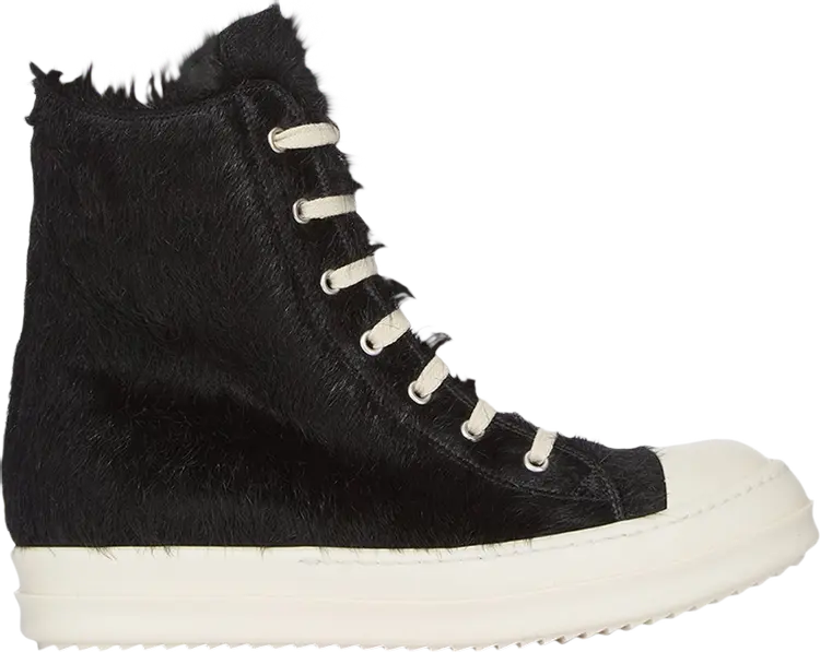 Кроссовки Rick Owens Wmns Luxor High 'Black Milk', черный